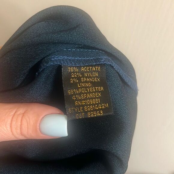 ✨Donna Ricco Women’s Dark Teal Sleeveless Sz 8 Dress✨ - Picture 8 of 8